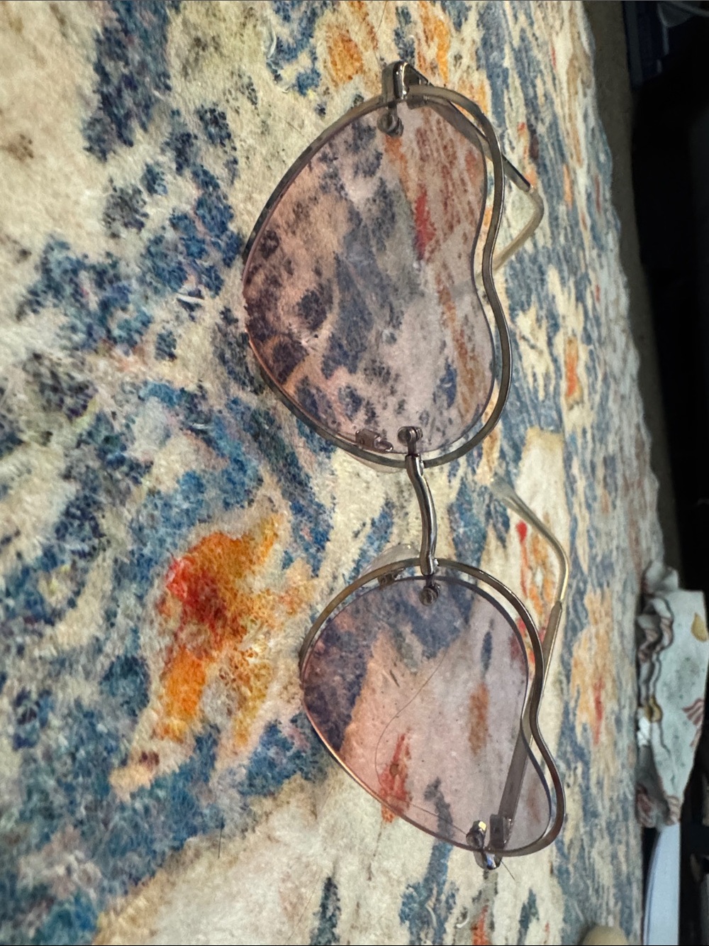 Purple and Pink Heart Shaped Sunnies